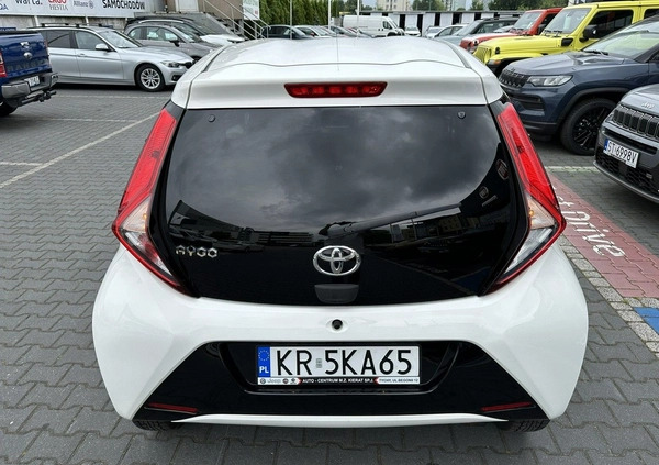 Toyota Aygo cena 44900 przebieg: 48003, rok produkcji 2018 z Radzionków małe 781